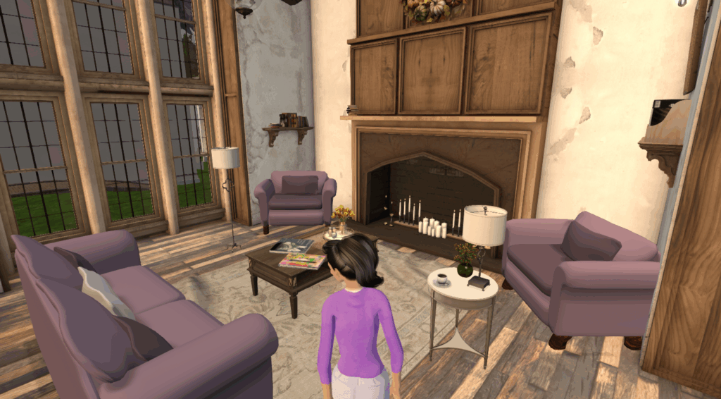 NPC CVL Lounge New Furniture Matching Old Colors